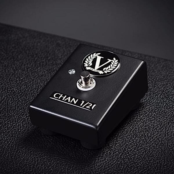 Victory V30 Standard Single Footswitch for Channel 1/2, Satin Black, Main