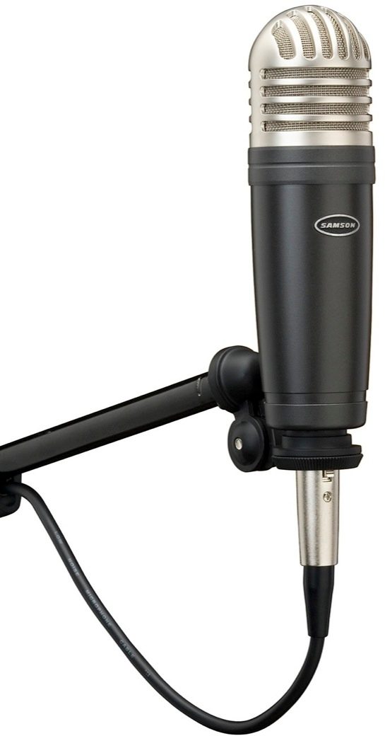 Samson MTR101 Studio Condenser Microphone, On Stand