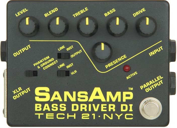 SANSAMP BASS DRIVER DI - レコーディング/PA機器