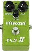 Maxon D&S II Distortion and Sustainer Pedal | zZounds