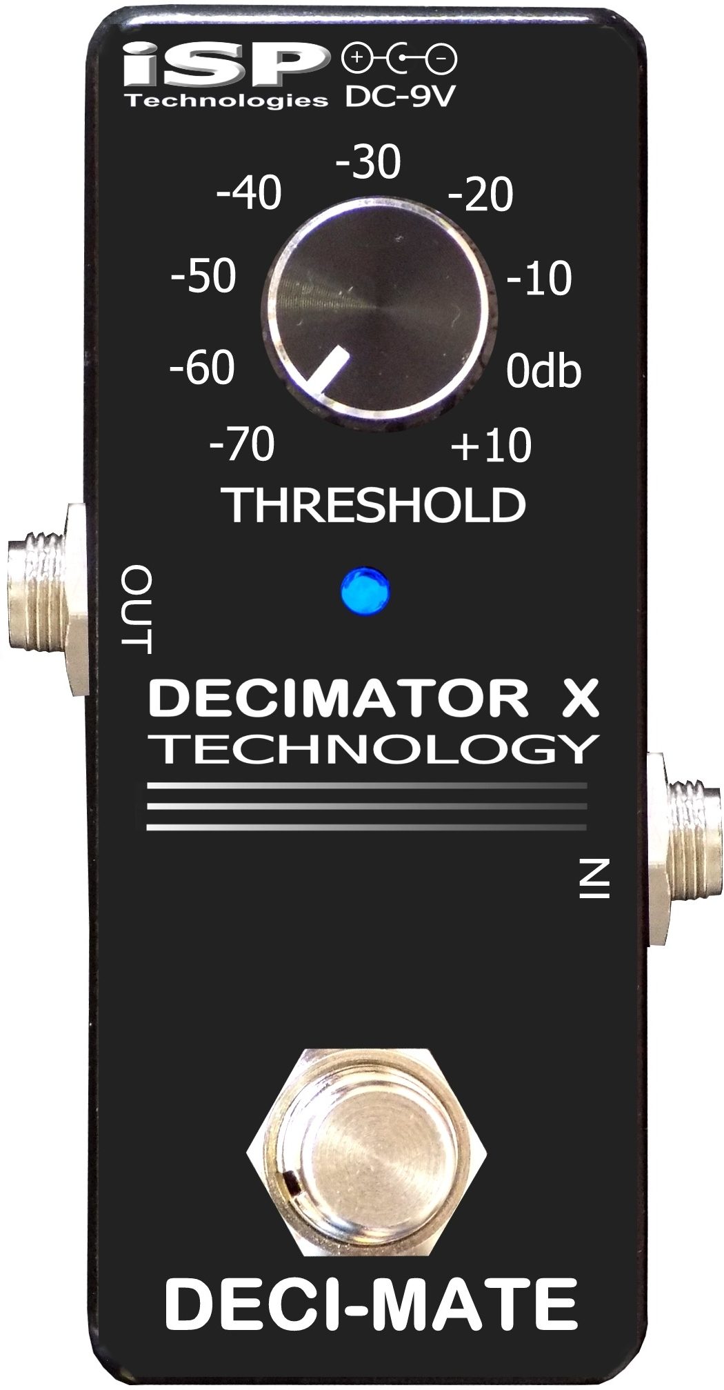 ISP Technologies Deci-Mate Noise Gate Pedal, New, Action Position Back
