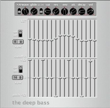 Cycling '74 Pluggo 3.1 VST MAS RTAS (Macintosh), Synth - Deep Bass