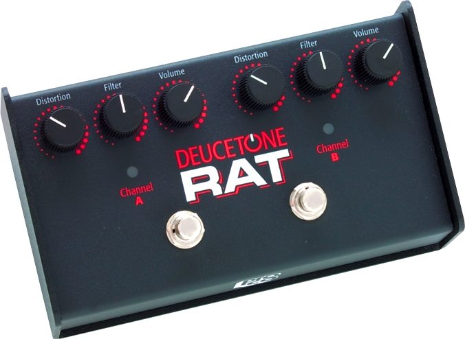 Pro Co Deucetone Dual Rat Distortion Pedal