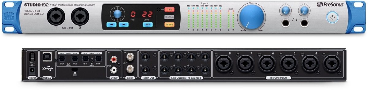 PreSonus Studio 192 USB Audio Interface | zZounds