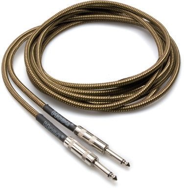 Hosa GTR-200 Instrument Cable, Tweed, 18 foot, GTR-518, Tweed