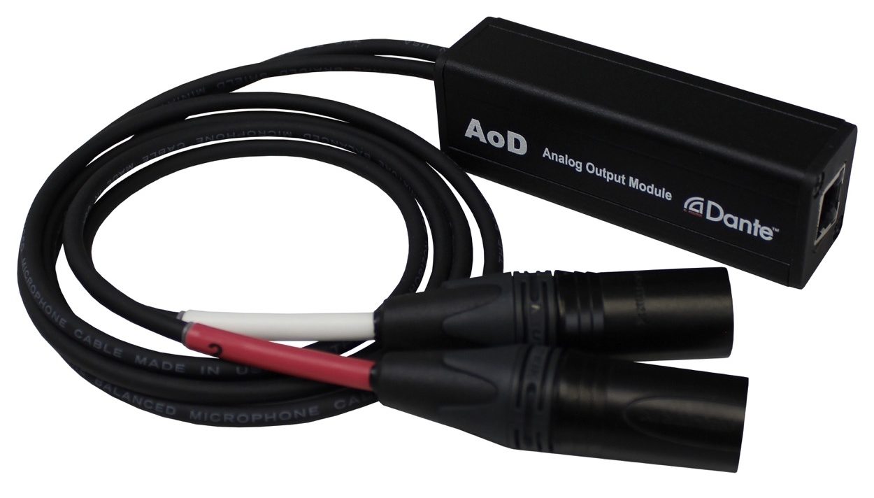 Pro Co AoD-FAN3-2XM Dante to 2-Channel Audio Cable, Main