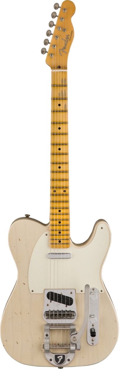 Fender Custom Shop Limited Edition Journeyman Relic Twisted Telecaster Electric Guitar with Bigsby Tremolo (with Case), Main