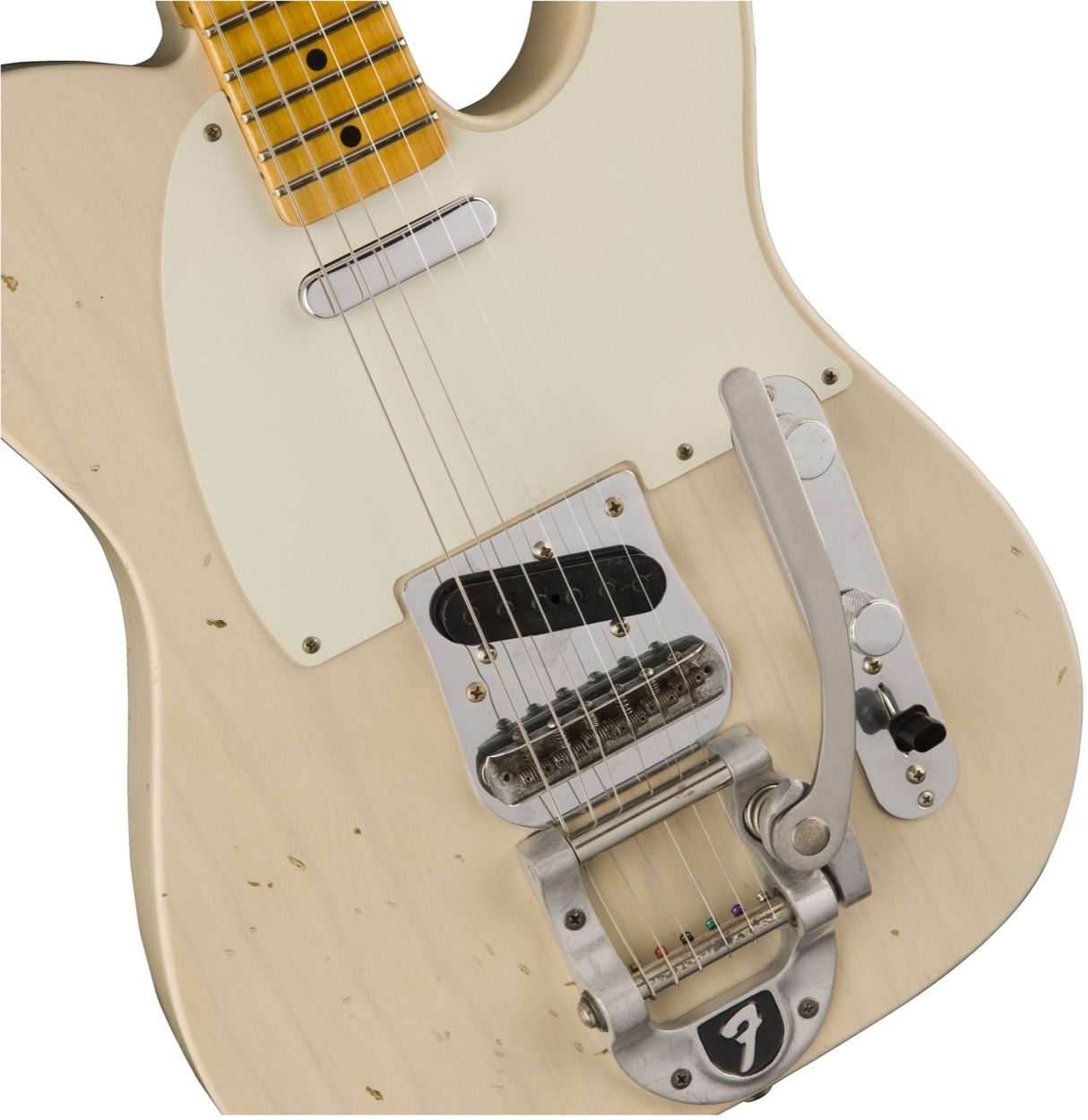Fender Custom Shop Limited Edition Journeyman Relic Twisted Telecaster Electric Guitar with Bigsby Tremolo (with Case), ve