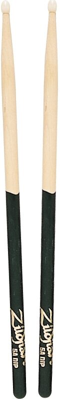 Zildjian Dip Series 5A Drumsticks, Black Nylon Tip
