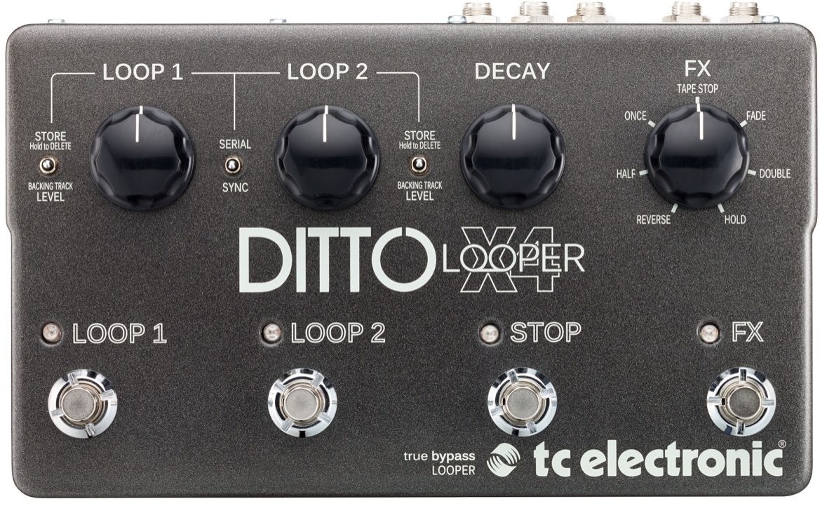 TC Electronic Ditto X4 Dual Looper Pedal | zZounds