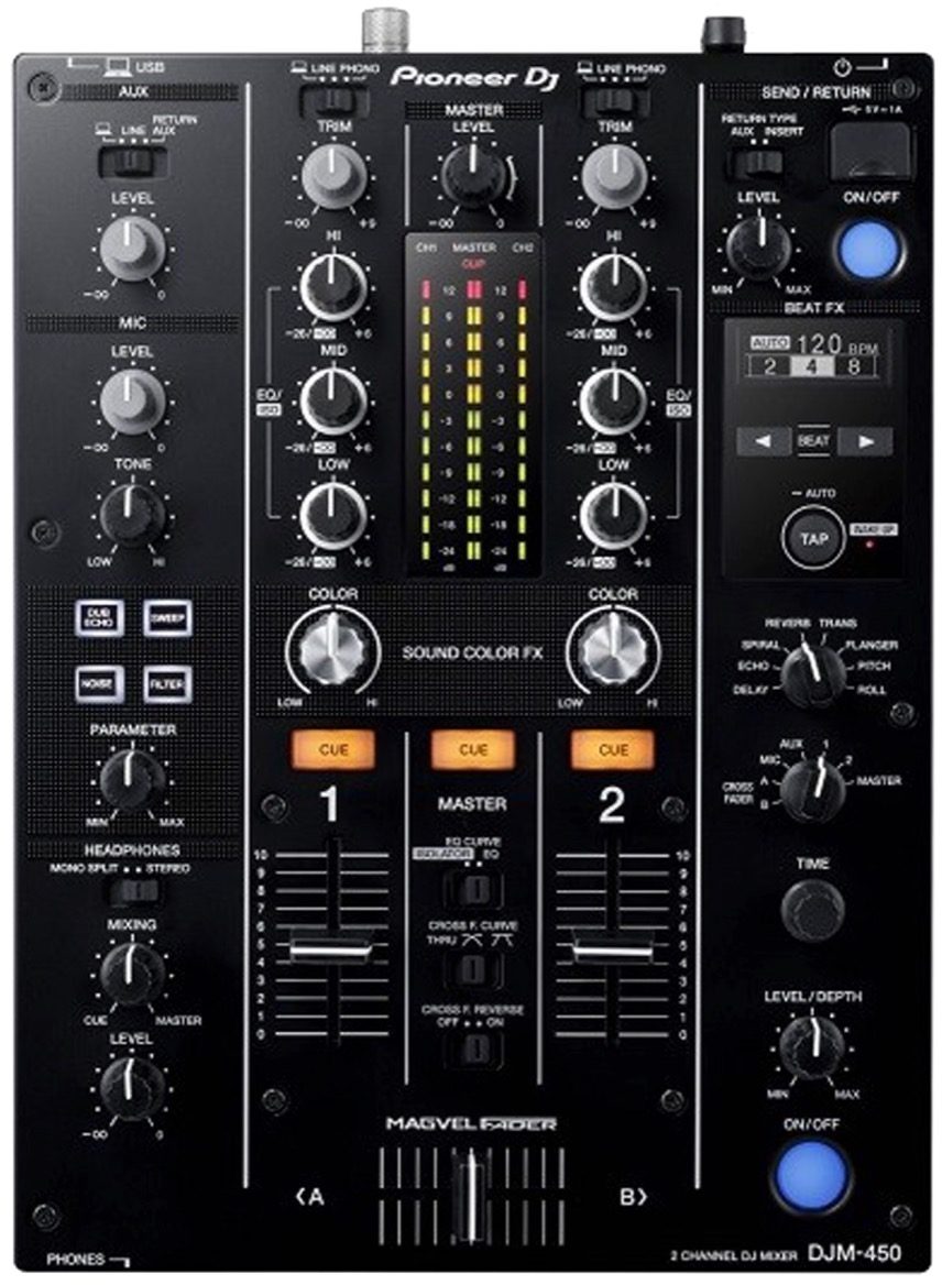 Pioneer DJM-450 DJ Mixer | zZounds