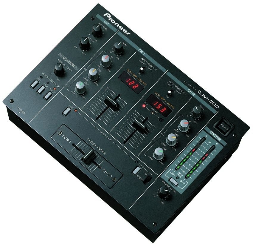 パイオニア DJミキサー Pioneer DJM-300-S オートBPMカウンター機能