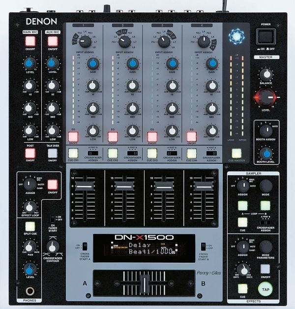 Denon DN-X1500 DJ Mixer | zZounds
