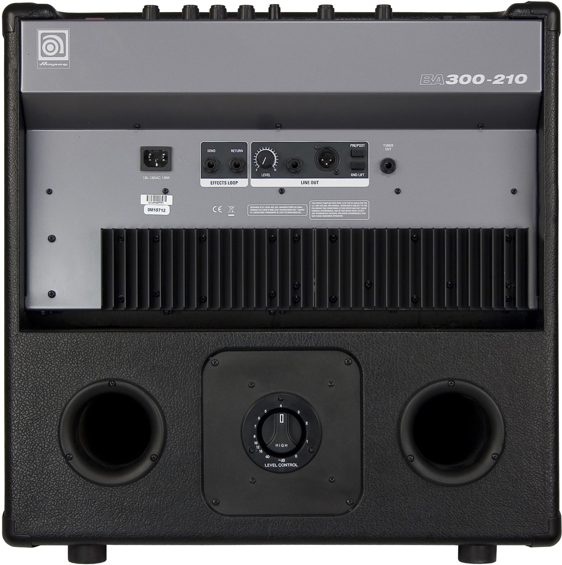 Ampeg BA300/210 Bass Combo Amplifier, 300-Watt | zZounds