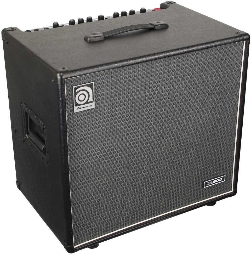Ampeg BA600-210 Bass Combo Amplifier (600 Watts, 2x10 in.), Left Angle