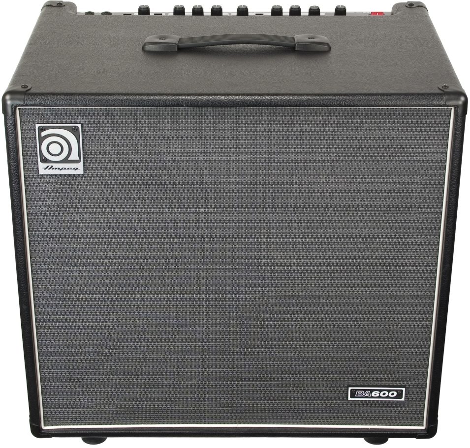 Ampeg BA600-210 Bass Combo Amplifier (600 Watts, 2x10 in.), Front Slant