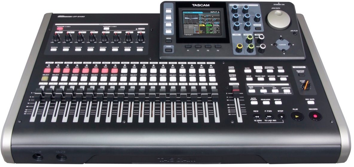 TASCAM DP-24SD Portastudio 24-Track Digital Recorder