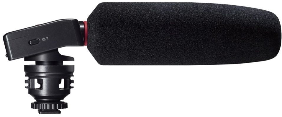 TASCAM DR-10SG Shotgun Microphone and Digital Recorder, Right