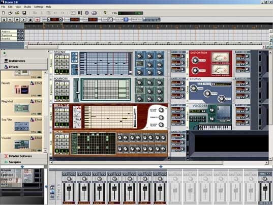 Arturia Storm Virtual Music Studio (Macintosh and Windows), Version 3 Alternate