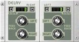 Arturia Storm Virtual Music Studio (Macintosh and Windows), Dual Delay