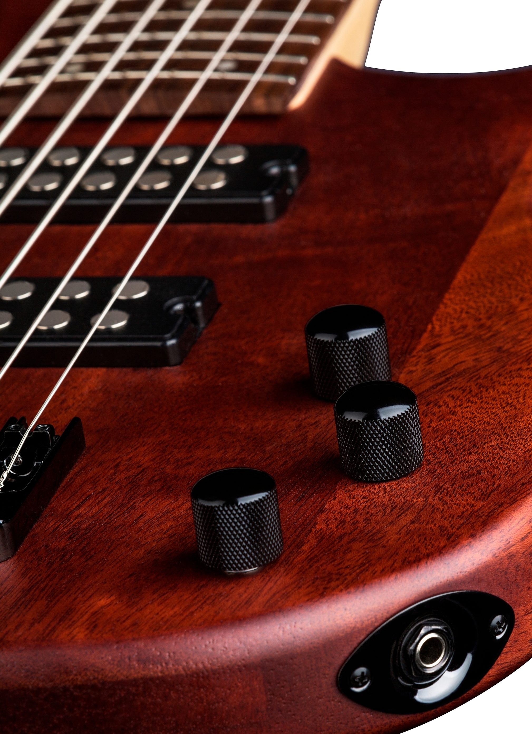Dean Edge 1 Electric Bass, 6-String, Detail Control Panel