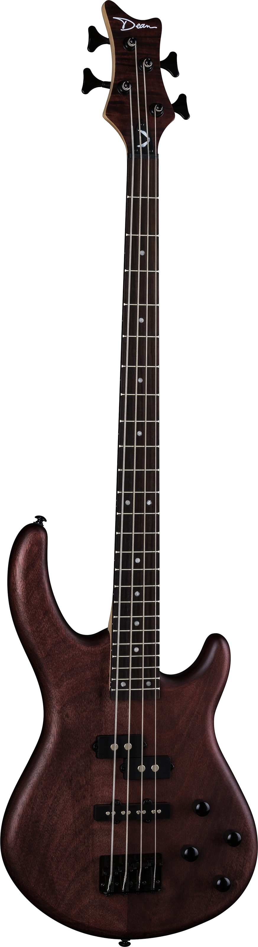 Dean Edge 1 PJ Electric Bass, Action Position Back
