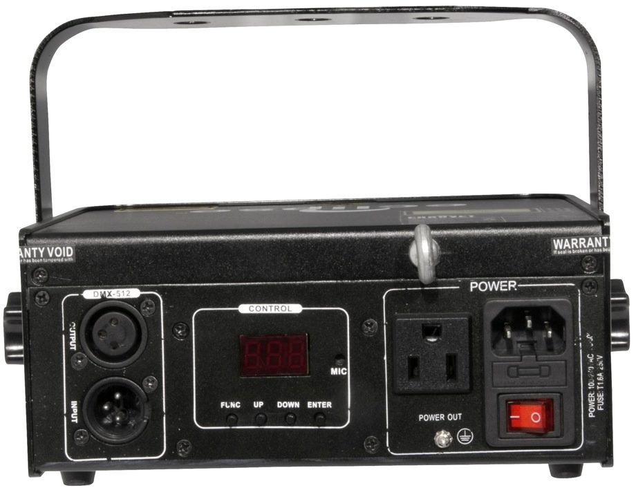 Chauvet Eclipse RGB Laser Effect Light, Back