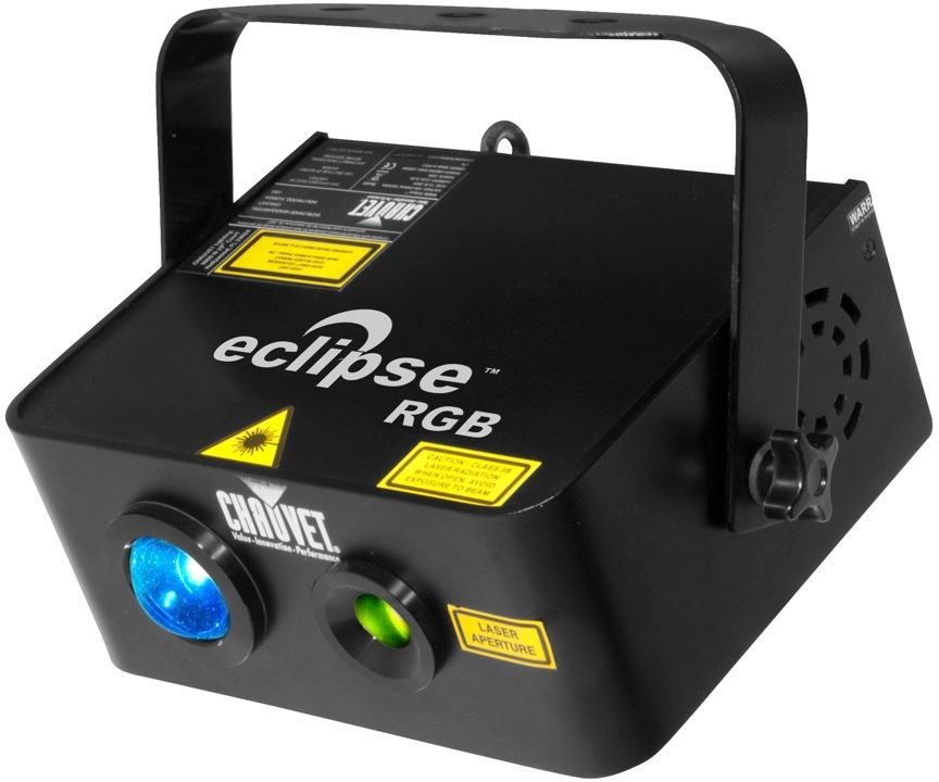 Chauvet Eclipse RGB Laser Effect Light, Left