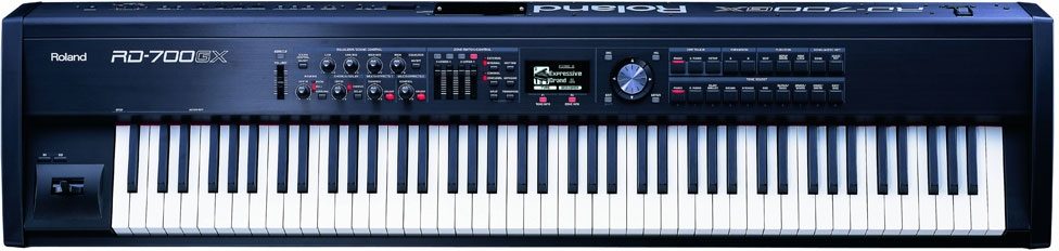 Roland RD700GXF 88-Key Stage Piano, Top