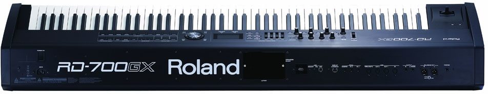 Roland RD700GXF 88-Key Stage Piano, Rear