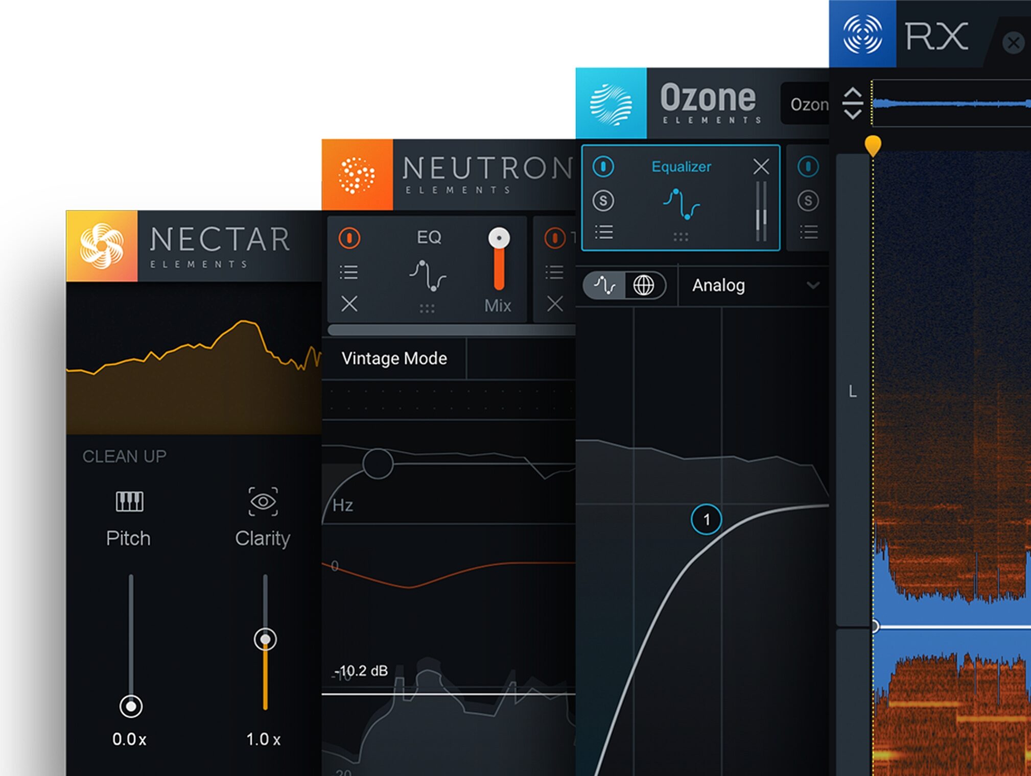 iZotope Elements Suite Software Bundle, Action Position Back