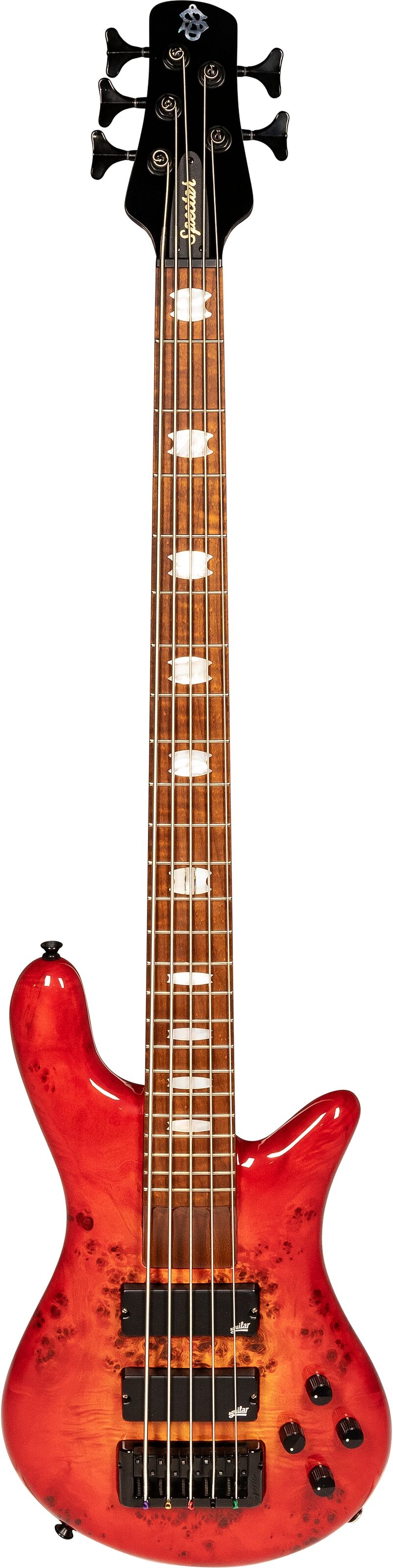 Spector EuroBolt 5 Electric Bass (with Gig Bag), Action Position Back