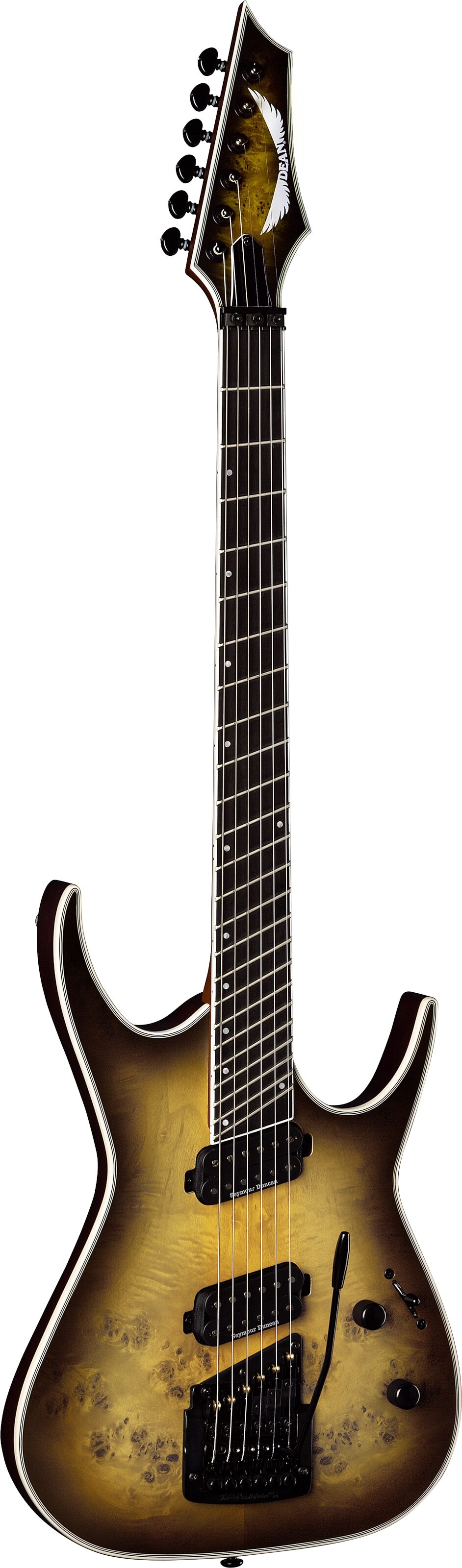 Dean Exile Select Multi-Scale Kahler Electric Guitar (with Case), Main with head Front