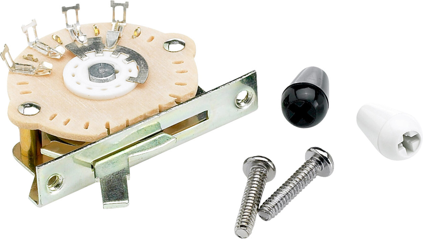 Fender 5-Position Stratocaster Pickup Selector Switch, New, Action Position Back