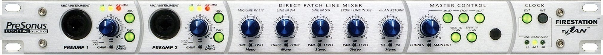 PreSonus FireStation Firewire Audio Interface, Main