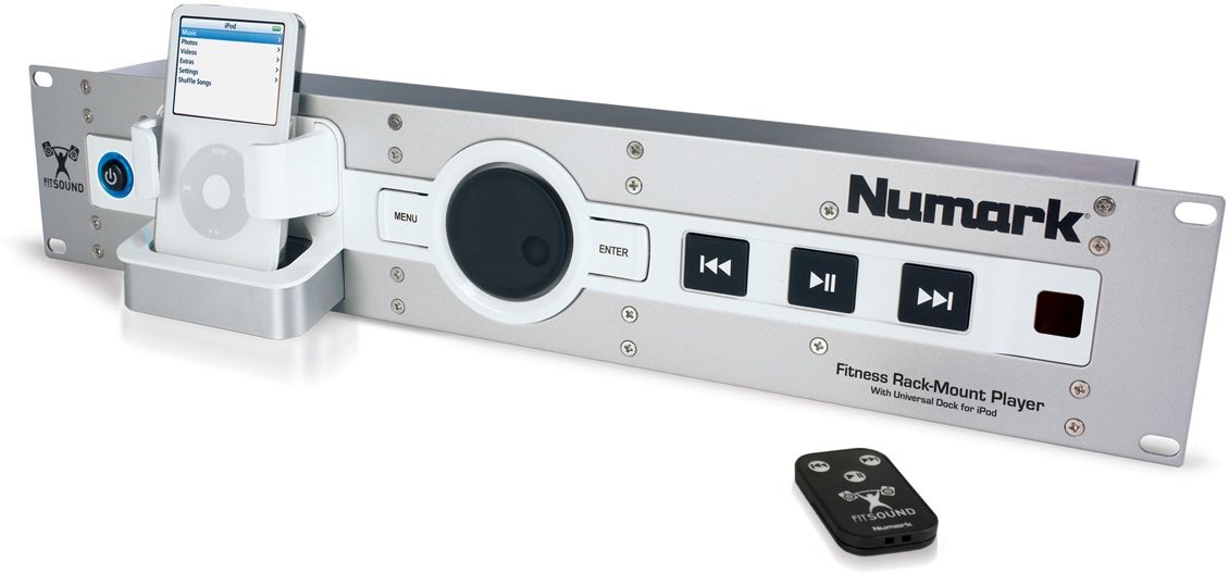Numark Fit for Sound Rackmount Music Player for iPod, Main