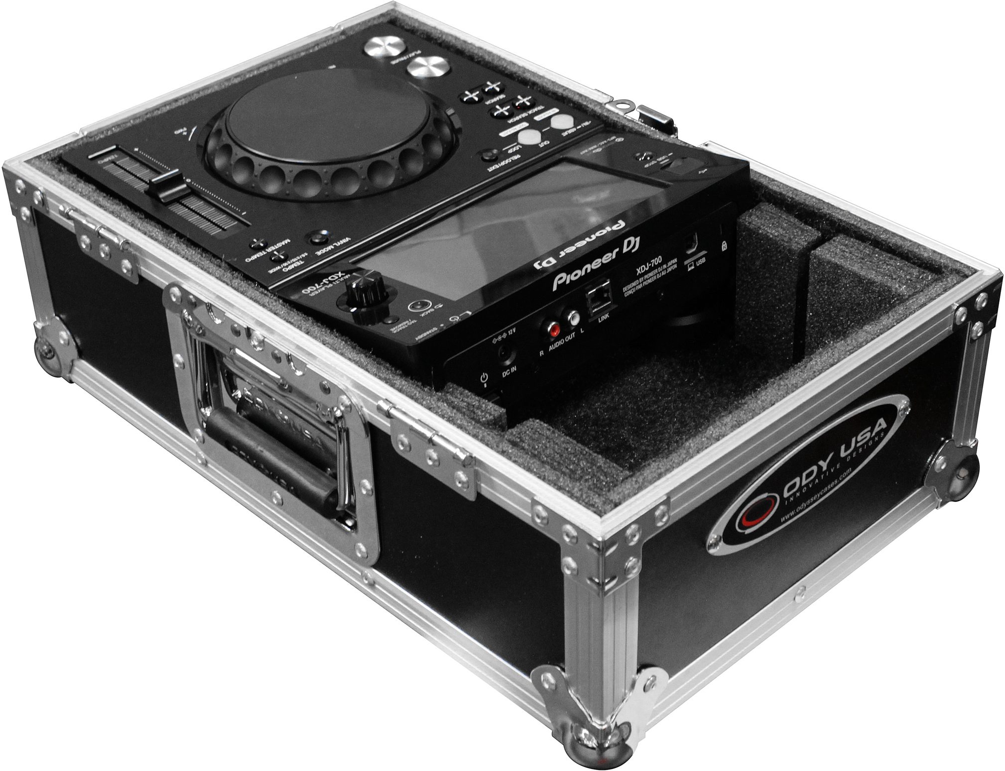 Odyssey FRCDIE Universal Digital Media Case, Action Position Back