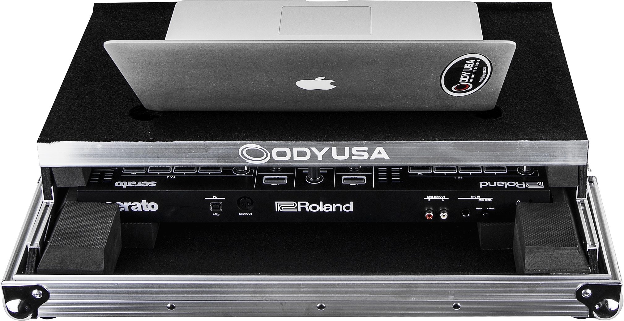 Odyssey FRGSDJ202 Case for Roland DJ-202, Action Position Back