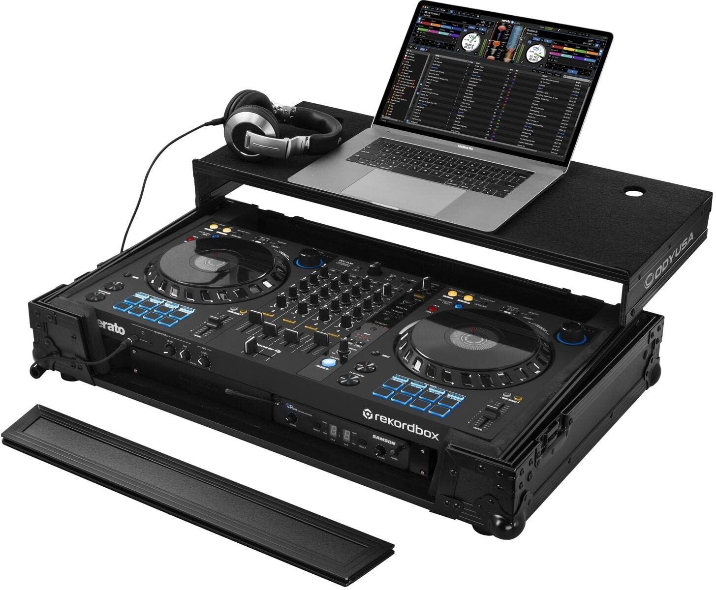 Odyssey FZGSDDJFLX61BL Case for Pioneer DDJ-FLX6