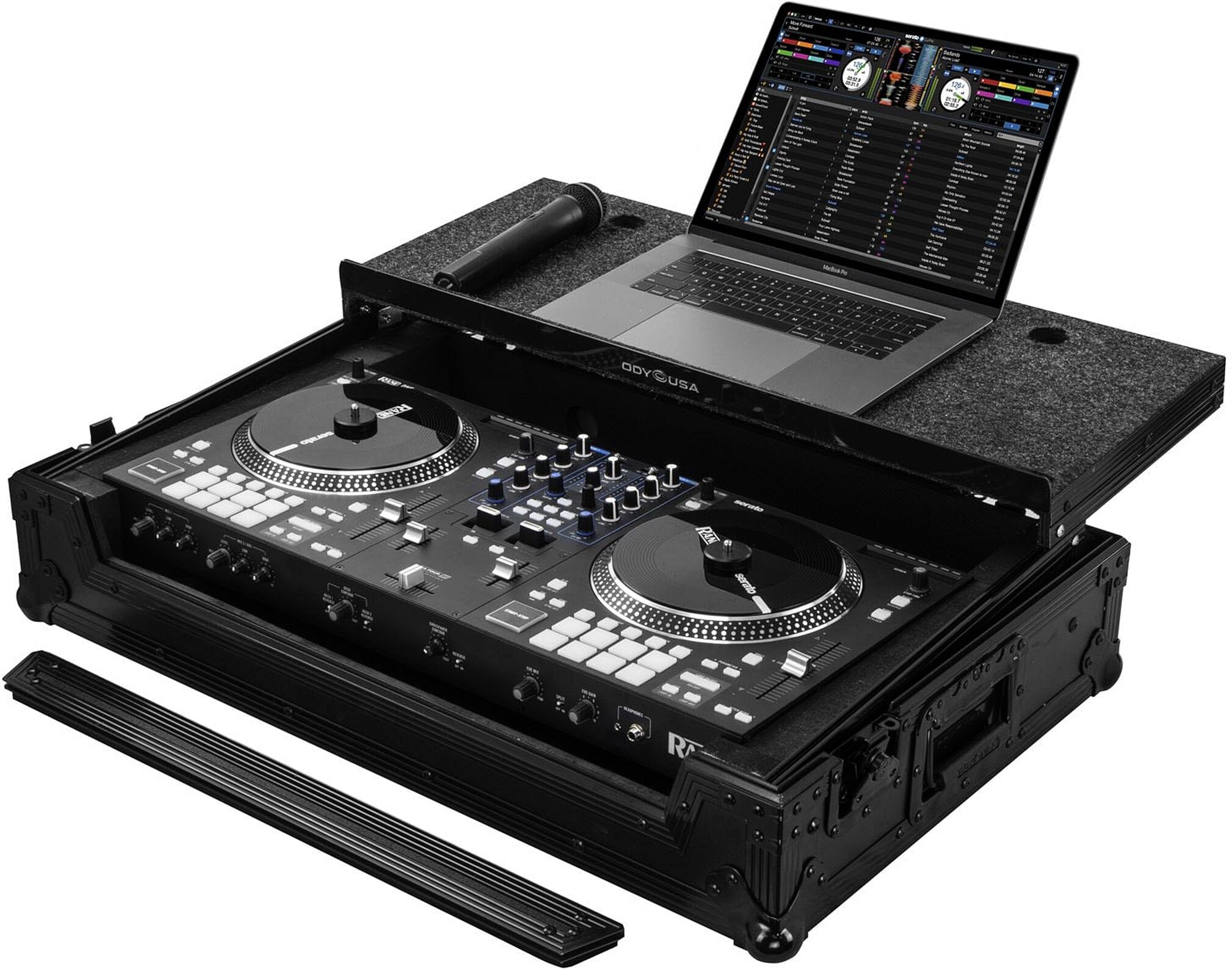 Odyssey FZGS RANE ONE BL Case for Rane One, Action Position Back