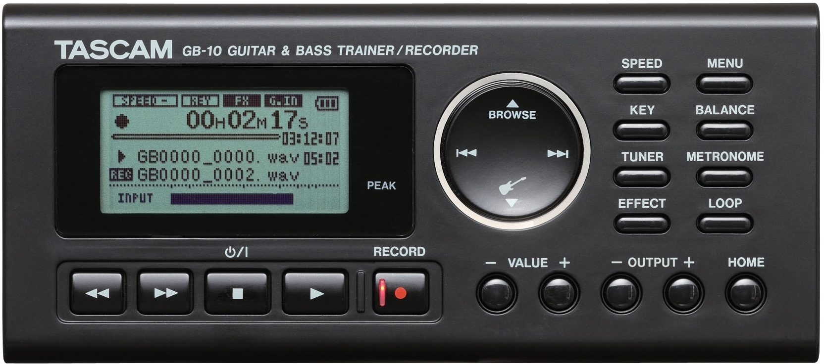 tascam-gb-10-musical-instrument-recorder