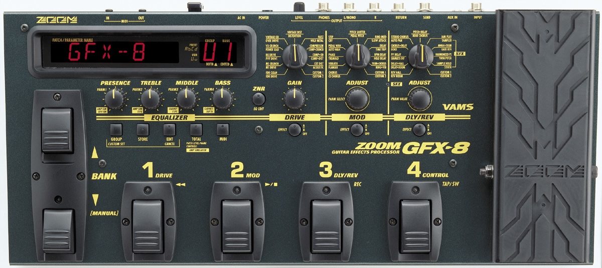 Zoom GFX8 Guitar Effects Processor | zZounds