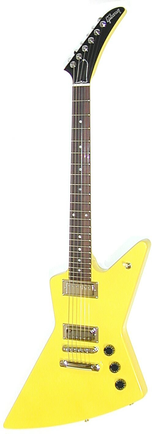 Gibson X-plorer Studio Electric Guitar (with Case), Studio Yellow