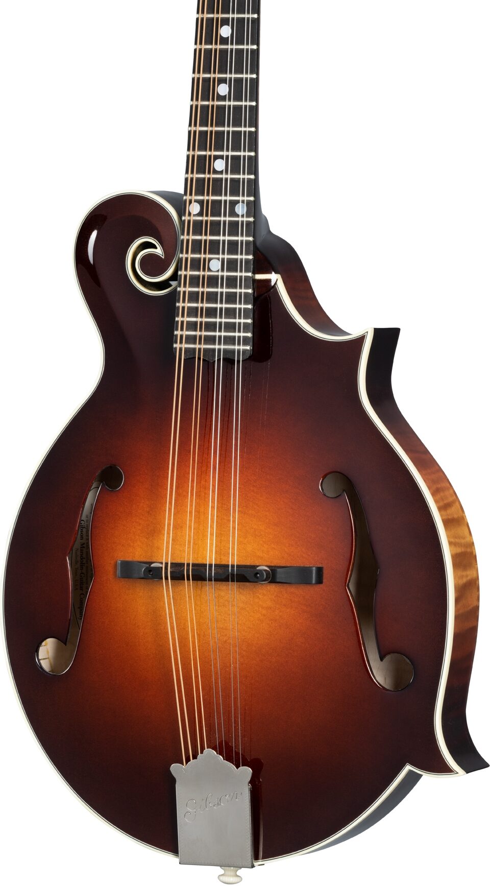 Gibson Custom Shop F-5G Mandolin (with Case), Dark Burst, Action Position Back