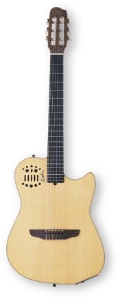 Godin Multiac Nylon SA Acoustic-Electric Classical Guitar with Synth Access (with Gig Bag), Main