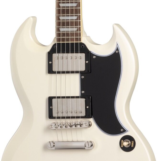 Epiphone 1961 Les Paul SG Standard Electric Guitar (with Case), view