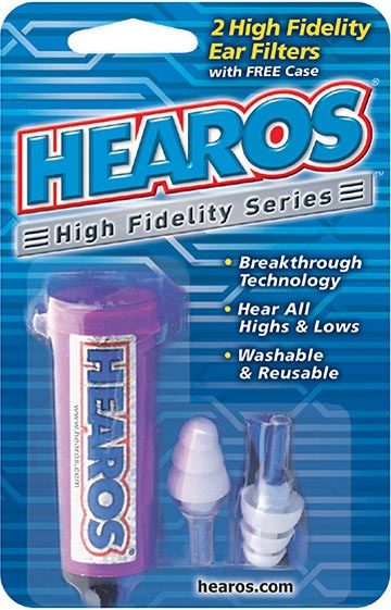 Hearos High Fidelity Ear Plugs, Main