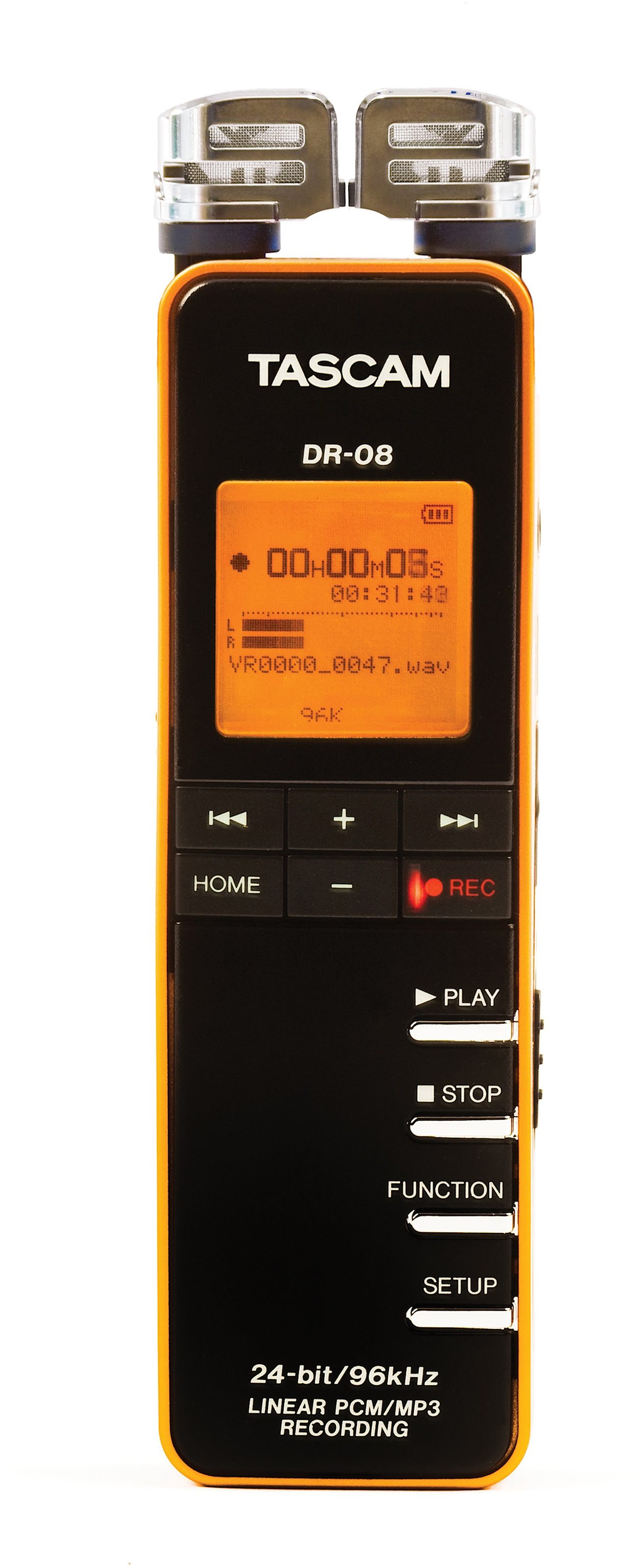 TASCAM DR08 Portable Digital Recorder, Main