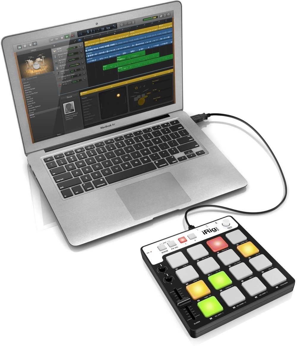 IK Multimedia iRig PADS iOS/USB MIDI Pad Controller | zZounds