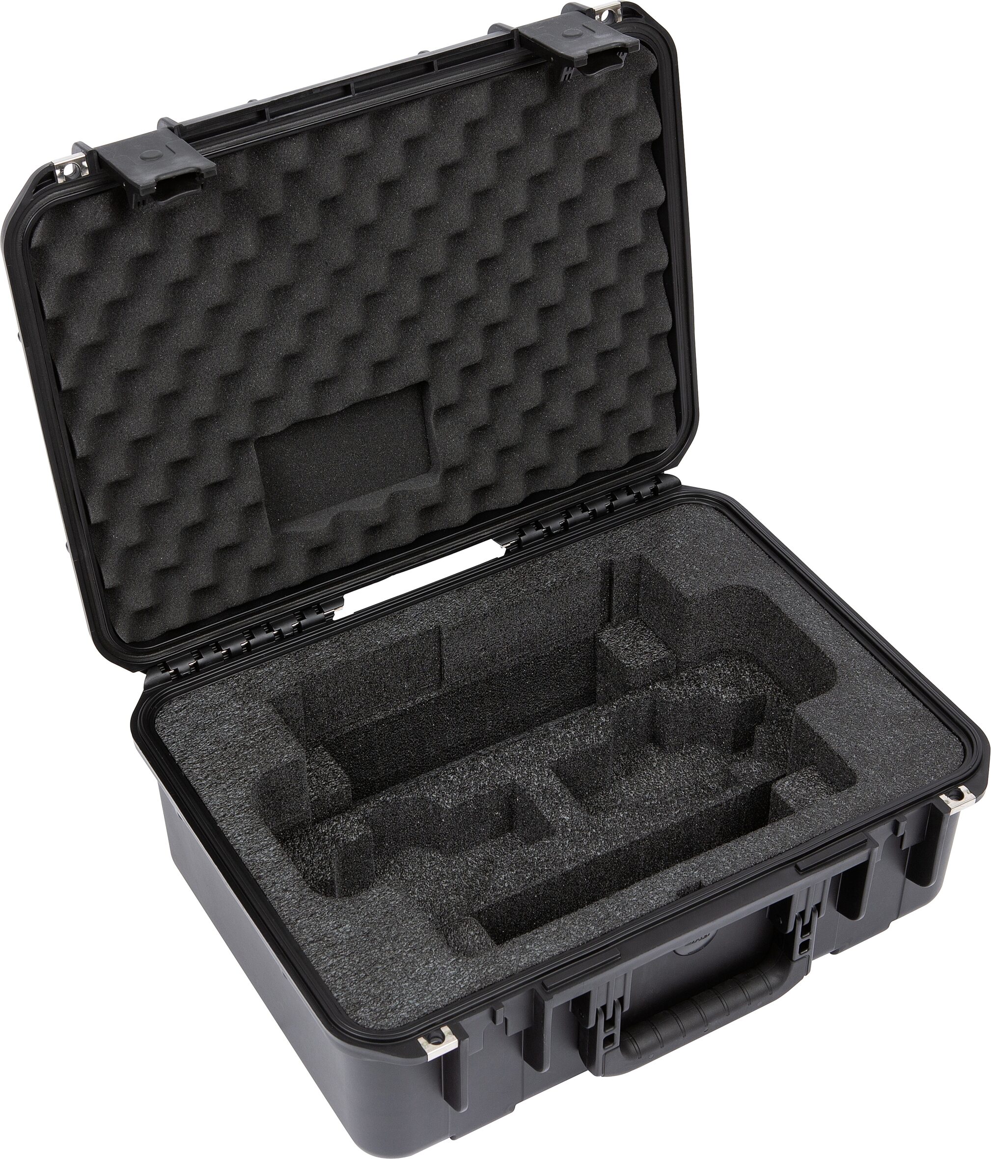 SKB iSeries 3i1813-7-RP2 Case for Rode RODECaster Pro II and Microphones, 3i1813-7-RP2, Action Position Back